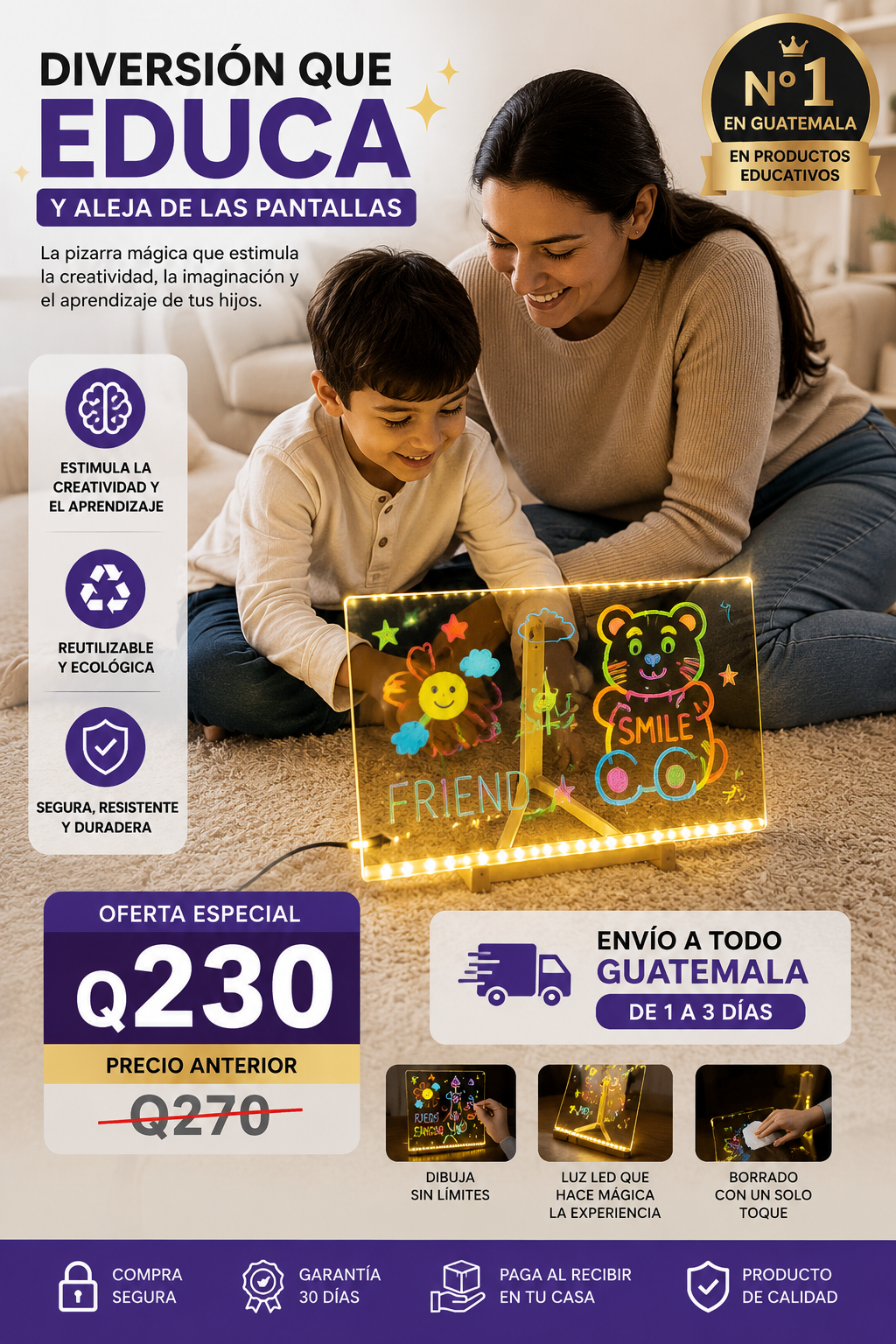 DrawiPad™ — El juguete que compite con el celular y gana
