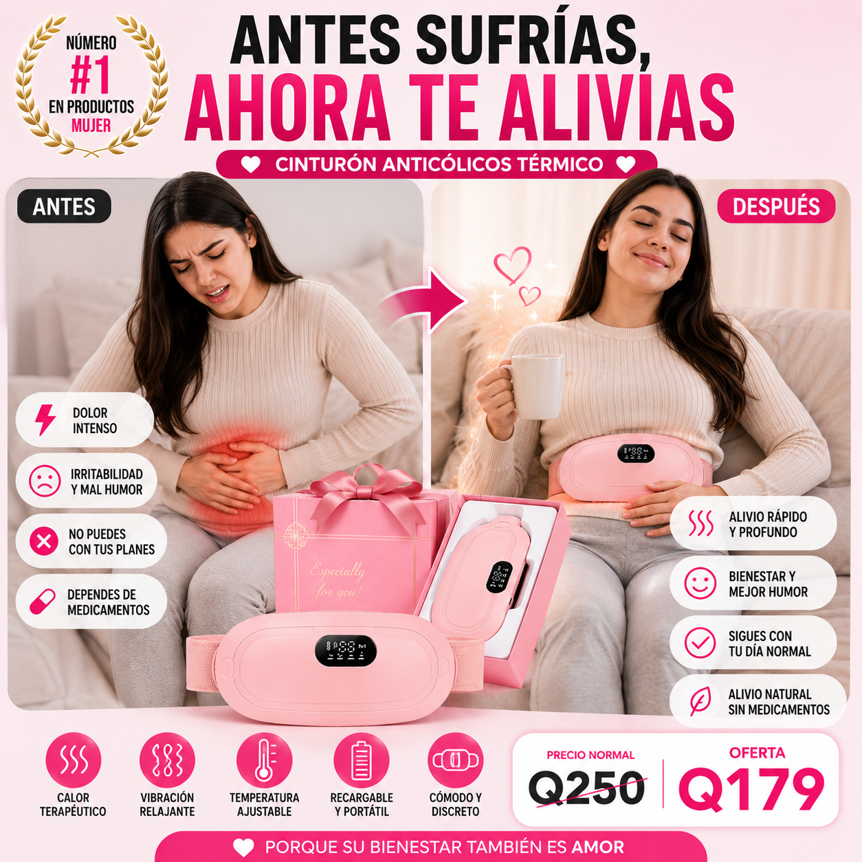 CalmHer™ | El alivio que ella necesita en sus días más difíciles