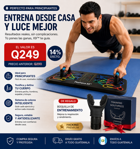 FlexForceX9™ | Ideal para principiantes + Boquilla GRATIS